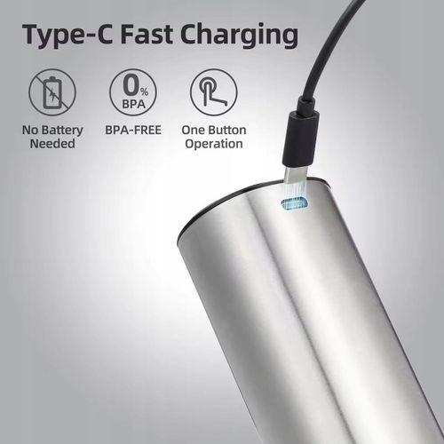 ELEKTRYCZNY MŁYNEK DO PIEPRZU SOLI PRZYPRAW AKUMULATOROWY ŁADOWANIE na Arena.pl