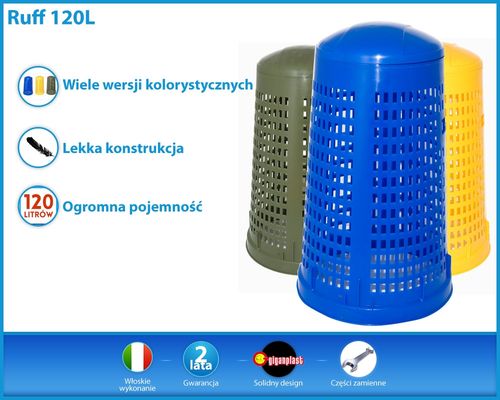 STOJAK NA WORKI RUFF YELLOW na Arena.pl