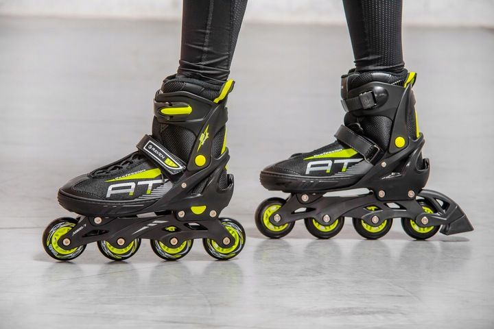 Rolki Regulowane RAVEN Profession Black/Lime 31-35 zdjęcie 2