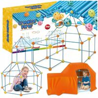KLOCKI DO BUDOWANIA BAZY NAMIOT DOMEK ZESTAW 340 el