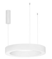 Okrągła lampa wisząca SONORA LE42807 do kuchni LED 50W 2700-4000K biała