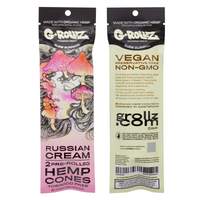 wrapy konopne g-rollz russian cream flavored - 2 szt.