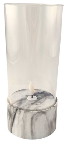 Świeca LED SUBITO C701 H190 marmur (677) na Arena.pl