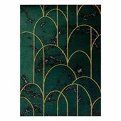 RUG/LU/ESTEMA/ARTDECO/BOTTLEGREEN+GOLD/140x190