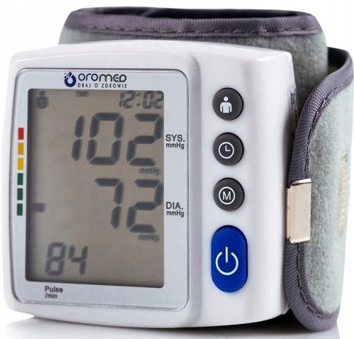 CIŚNIENIOMIERZ NADGARSTKOWY NA NADGARSTEK ETUI ARYTMIA LCD PAMIĘĆ na Arena.pl