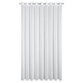 Firana na przelotkach gładka KALIA 300X260 biała