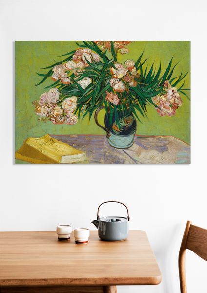 Obraz 60x40cm Oleanders, Van Gogh Vintage do Salonu zdjęcie 7
