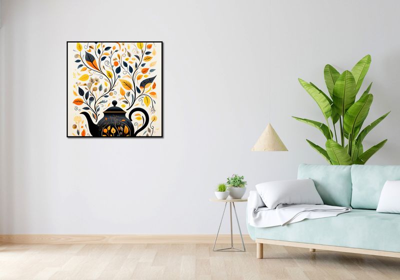 Plakat 80x80cm Jesienna Melodia zdjęcie 4