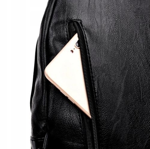 PLECAK DAMSKI PLECACZEK MIEJSKI DO SZKOŁY PRACY EKO SKÓRA VINTAGE TORBA 2W1 na Arena.pl