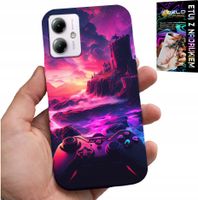 ETUI DO MOTOROLA MOTO G14 - CASE DLA GRACZA, WZORY Z GIER, PREZENT