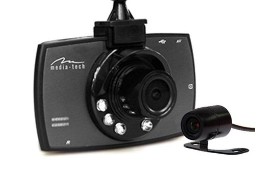 System 2 kamer samochodowych U-DRIVE DUAL Media Tech MT4056 na Arena.pl