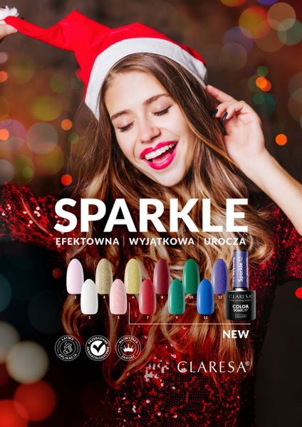 CLARESA LAKIER HYBRYDOWY SPARKLE 7 zdjęcie 7