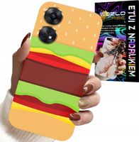 ETUI DO OPPO RENO8 T 4G - CASE BURGER CHEESEBURGER OBUDOWA PREZENT