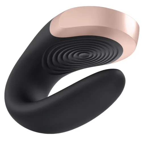 satisfyer double love black - model dla par, sterowanie aplikacją i pilotem na Arena.pl