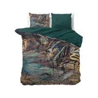 200x220 APOLLO taupe pościel satyna bawełniana kpl