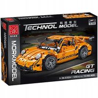 2X Klocki Konstrukcyjne Samochód GT Racing Pomarańczowy 1:14 1268 el.