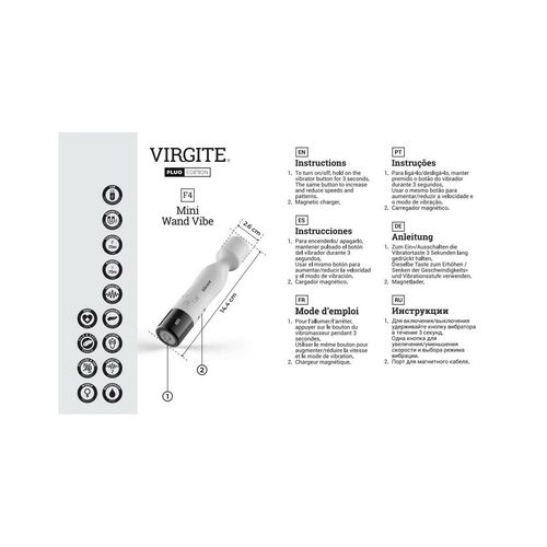Masażer Virgite Silikon na Arena.pl