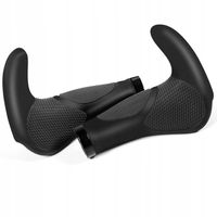 ERGONOMICZNE CHWYTY GRIPY RĄCZKI Z ROGAMI ROWEROWE DO KIEROWNICY ROGI