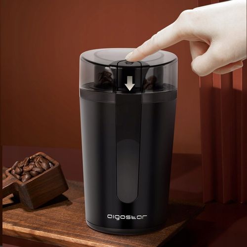 MŁYNEK ELEKTRYCZNY AIGOSTAR DO KAWY DO ZIAREN ZIÓŁ ORZECHÓW 200W na Arena.pl