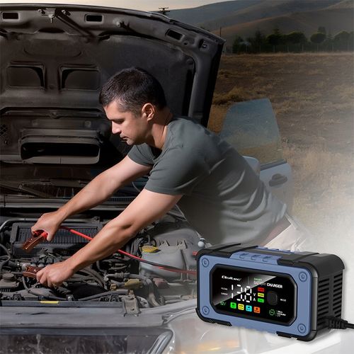 Ładowarka Prostownik z funkcją naprawy do LIFEPO4 AGM 12V 7A 4 tryby Mocny na Arena.pl