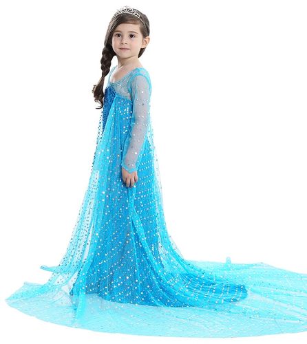 SUKIENKA STRÓJ ELSA ELZA DŁUGA STRÓJ 122/128 na Arena.pl