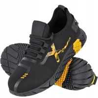 Buty robocze męskie Siatkowe Sportowe Oddychające z Noskiem Antyprzebiciowe