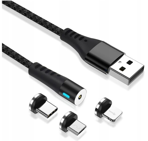 Maxlife Kabel Magnetyczny Mxuc-02 Usb - Lightning zdjęcie 1