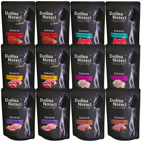 DOLINA NOTECI Premium Danie mokra karma dla kota mix smaków 12 x 85g na Arena.pl
