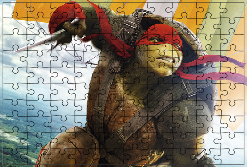 Puzzle Żółwie Ninja zdjęcie 1