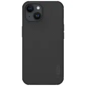 Wzmocnione etui do iPhone 15 Plus Nillkin Super Frosted Shield Pro - czarne
