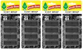 WUNDER BAUM VENT WRAP ODŚWIEŻACZ BLACK ICE