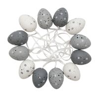 JAJKA WIELKANOCNE ZAWIESZKI PISANKI NAKRAPIANE DEKORACJA ŚWIĄTECZNA 12 szt