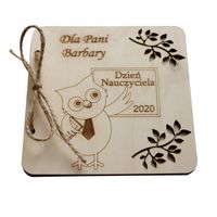 Podziękowania dla Nauczyciela Kartka Prezent dla Nauczyciela