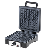 Adler | Gofrownica | AD 3049 | 1200 W | Ilość ciasta 4 | Belgia | Czarny