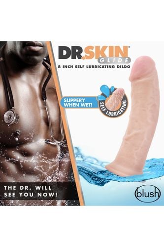 DR. SKIN 8INCH SELF LUBRICATING DILDO na Arena.pl