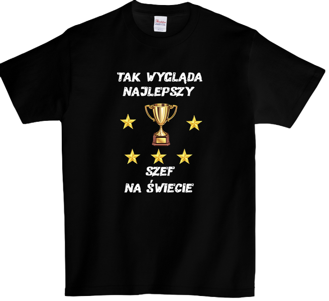Koszulka T-shirt Najlepszy Szef zdjęcie 1