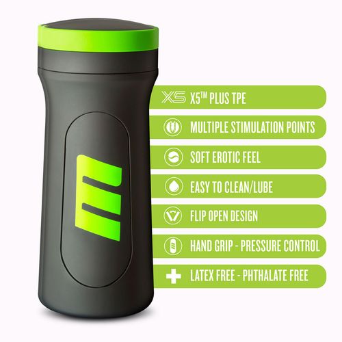 Endurance masturbator w kształcie tyłka Blush M for Men Czarny na Arena.pl