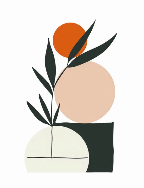 Plakat 50x65cm Kompozycja Natury zdjęcie 1