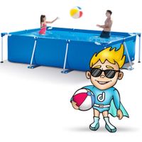 basen ogrodowy stelażowy 260 x 160 x 65 cm intex 28271