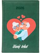 PERSONALIZOWANY PLANER kalendarz A4 2026 TYGODNIOWY babcia i dziadek