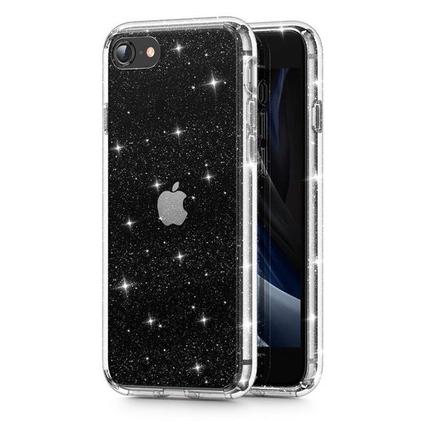 TECH-PROTECT GLITTER IPHONE 7 / 8 / SE 2020 / 2022 CLEAR zdjęcie 1