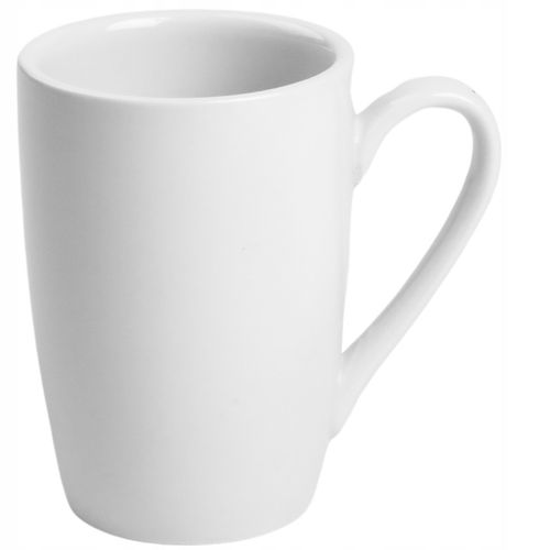 9x KUBEK PORCELANOWY BIAŁY 300ml do KAWY HERBATY NAPOJÓW KUBEK z UCHEM na Arena.pl