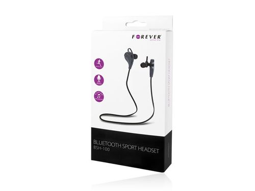 Słuchawki Bluetooth Forever BSH-100 Czarne na Arena.pl