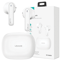 usams słuchawki bluetooth 5.0 tws smseries bezprzewodowe biały/white