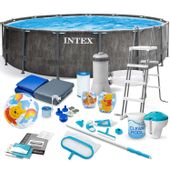 Basen ogrodowy stelażowy 457 x 122 cm 20w1 INTEX 26742