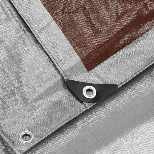 PLANDEKA PLANDEKI 4x6m SZARA WZMACNIANA 210G MOCNE OKRYCIE PŁACHTA na Arena.pl