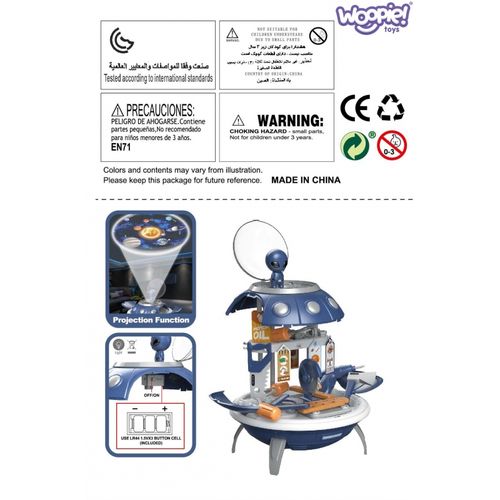 WOOPIE Warsztat 3w1 Plecak Projektor UFO 52 el. na Arena.pl