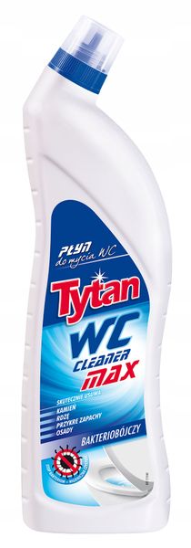 PŁYN DO MYCIA WC TYTAN MAX NIEBIESKI 1,2kg zdjęcie 1
