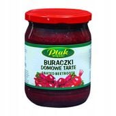 Ptak Buraki tarte domowe 450g