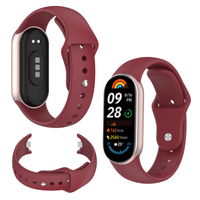 Pasek silikonowy do Xiaomi Mi Band 8/9/10 opaska zegarek bransoleta KOLORY